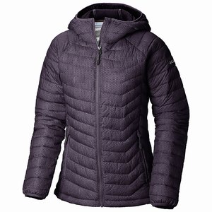 Columbia Powder Lite™ Hooded Jacka Dam MörkLila (CDAPJ9682)